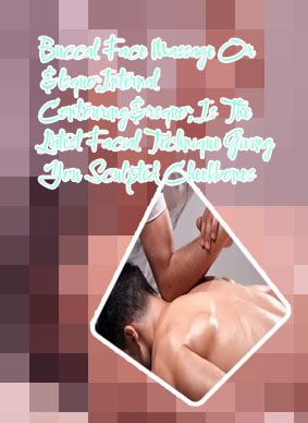 Deep tissue facial massage