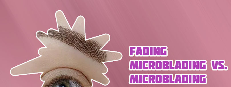 Eyebrow tattoo microblading