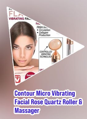 Flawless quartz face roller