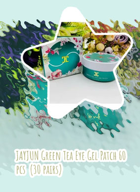 Green tea eye gel patch
