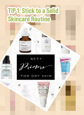 Makeup for dry skin