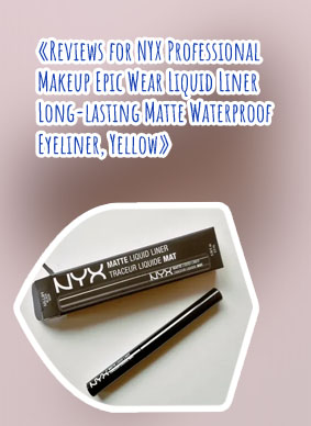 Nyx matte liquid liner