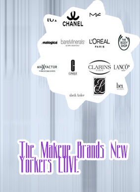 Popular makeup brands