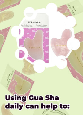 Rose quartz gua sha